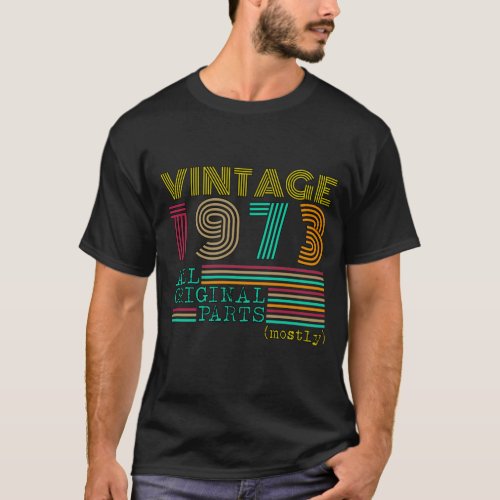 Vintage 1973 _ All original parts mostly T_Shirt