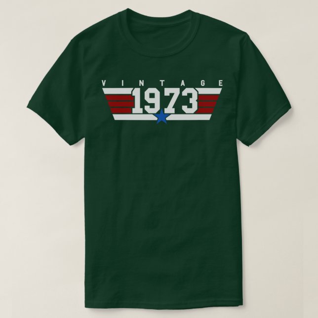Vintage 1973 Aviator T-Shirt (Design Front)