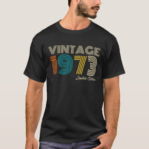 Vintage 1973 Limited Edition 53rd Birthday T-Shirt