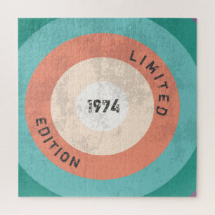 Vintage 1974 limited edition 50th Birthday Jigsaw Puzzle
