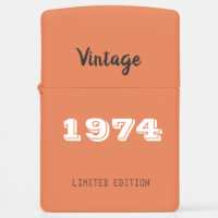 Vintage 1974 Limited Edition 52nd Birthday Gift