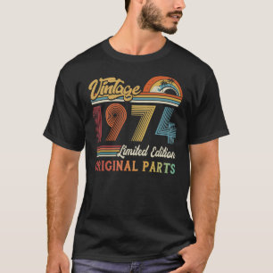Vintage 1974 Limited Edition Original Parts T-Shirt