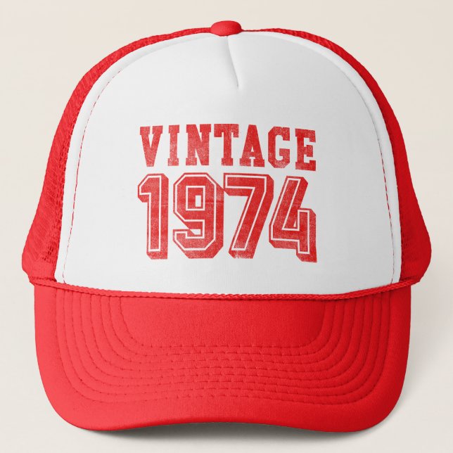 Vintage 1974 Trucker Hat (Front)