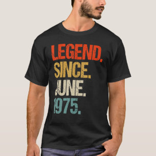 vintage 1975 48th birthday retro 48 years old T-Shirt