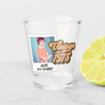 Vintage 1975 50th Birthday Photo  Shot Glass<br><div class="desc">Celebrate with these 1975 inspired 50th birthday photo shot glassess. Personalize with your own photo and text.</div>
