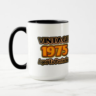 Vintage 1975 - Aged To Perfection Mug
