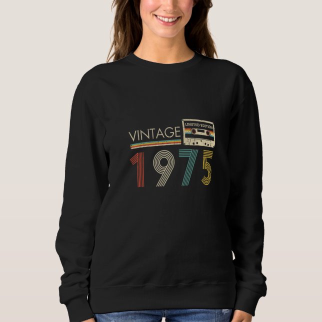 Vintage 1975  Cassette Sweatshirt (Front)