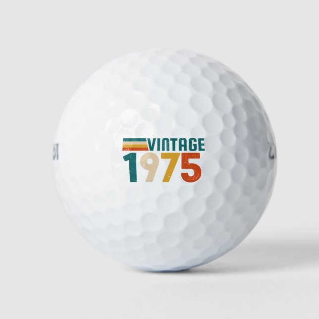 VINTAGE 1975 GOLF BALLS (Front)