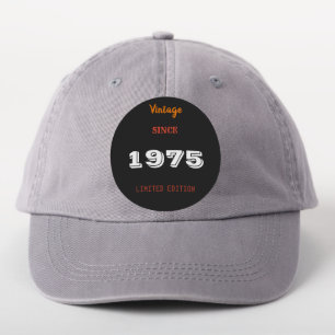 Vintage 1975 Limited Edition 50th Birthday Patch