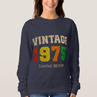 Vintage 1975 Limited Edition – 50th Birthday Retro Sweatshirt