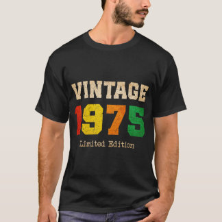 Vintage 1975 Limited Edition – 50th Birthday Retro T-Shirt