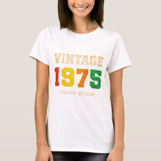 Vintage 1975 Limited Edition – 50th Birthday Retro T-Shirt