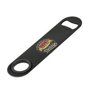 Vintage 1976 50 Years Old 50th Birthday Bar Key