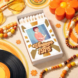Vintage 1976 50th Birthday Photo  Matchboxes<br><div class="desc">Celebrate with these 1976 inspired 50th birthday photo matchboxes. Personalize with your own photo.</div>