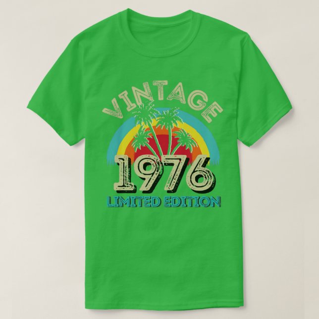 Vintage 1976 limited edition1 T-Shirt (Design Front)