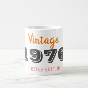 Vintage 1976 Limited Edition Coffee Mug – 50th 