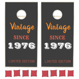 Vintage 1976 Limited Edition Cornhole Set – 50th