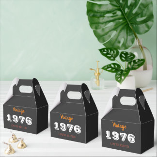 Vintage 1976 Limited Edition Favor Boxes – 50th