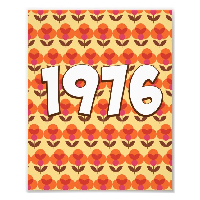 Vintage 1976 photo print (Front)