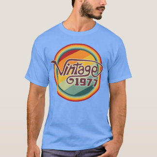 Vintage 1977 curve funny T-Shirt