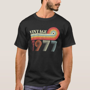 Vintage 1977 Limited Edition 45 Year Old Gifts 45T T-Shirt