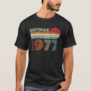 Vintage 1977 Limited Edition 45 Year Old Gifts 45T T-Shirt