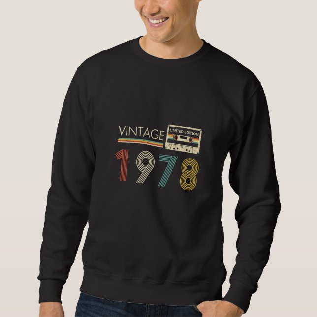Vintage 1978  Cassette Sweatshirt (Front)