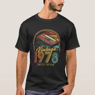 Vintage 1978 Retro Cassette 1978 48th Birthday 48 T-Shirt