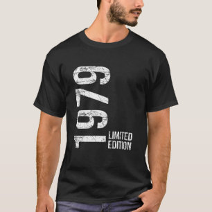 Vintage 1979 Birth Year Turning 47 Celebration T-Shirt