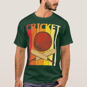 Vintage 1980s Cricket Sports Gift  T-Shirt