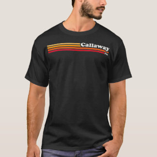 Vintage 1980s Graphic Style Callaway Florida  T-Shirt