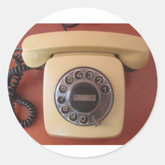 Vintage 1980s India Telephone Nostalgia sticker