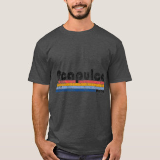 Vintage 1980s Style Acapulco Mexico T-Shirt