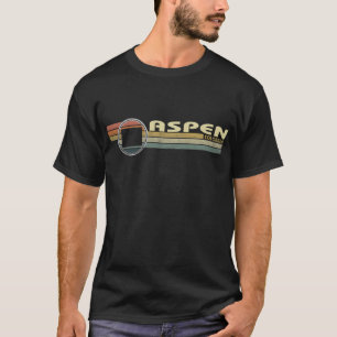 Vintage 1980s Style ASPEN, CO T-Shirt