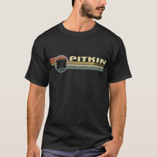 Vintage 1980s Style PITKIN, CO T-Shirt