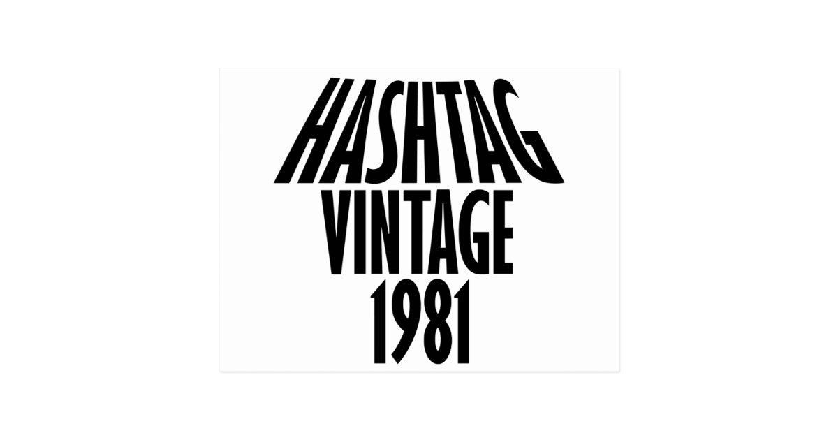 Download vintage 1981 designs postcard | Zazzle.com