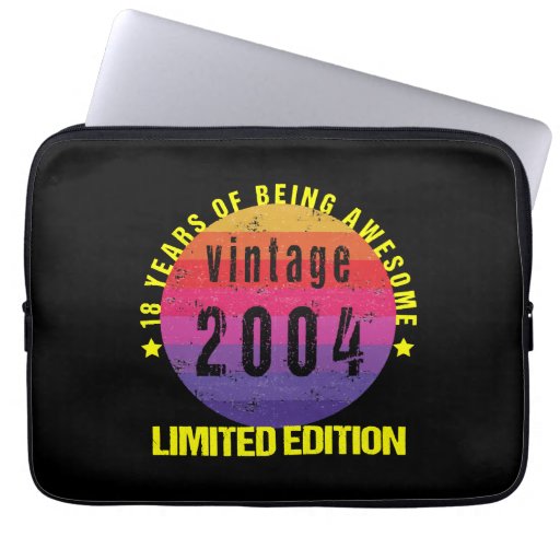 Vintage 1981 laptop sleeve