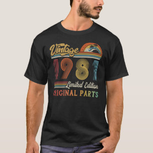 Vintage 1981 Limited Edition Original Parts T-Shirt