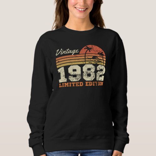 Vintage 1982 42nd Birthday Sweatshirt