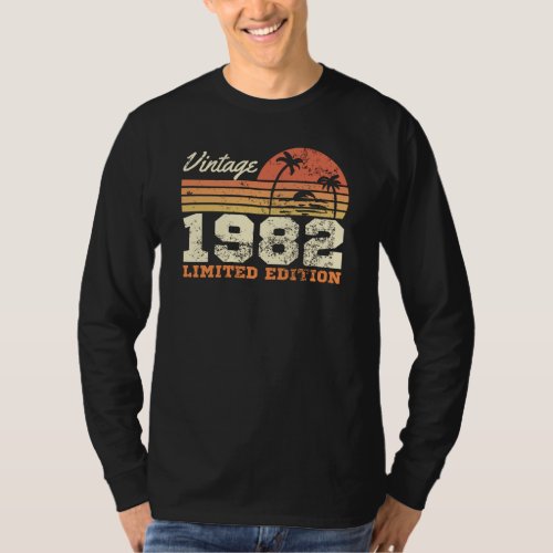 Vintage 1982 42nd Birthday T_Shirt