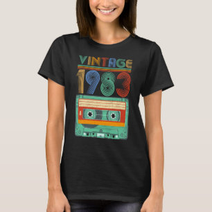 Vintage 1983 40 Year Old 40th Birthday 1 T-Shirt