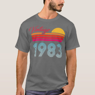 Vintage 1983 40th Birthday Gift T-Shirt