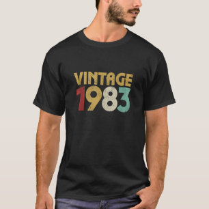 Vintage 1983 41st Birthday for Men Women 41 Years T-Shirt