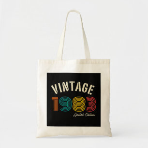 Vintage 1983 41st Birthday Tote Bag