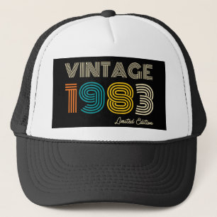 Vintage 1983 41st Birthday Trucker Hat
