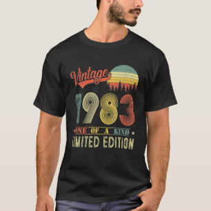 Vintage 1983 Limited Edition 40 Years Old 40th T-Shirt