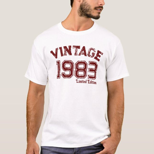 Vintage 1983 limited Edition T-Shirt (Front)