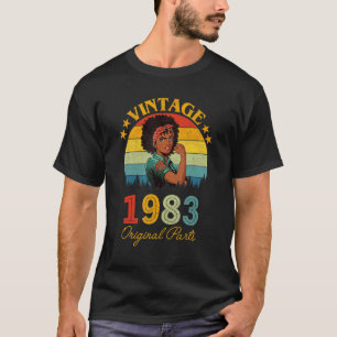 Vintage 1983 Made In 1983 40th Birthday   40 Year  T-Shirt