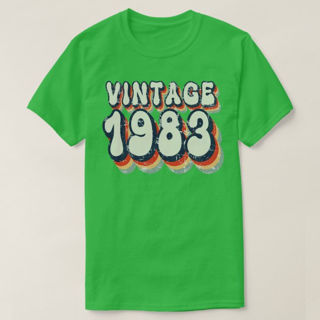 Vintage 1983 T-Shirt (Design Front)