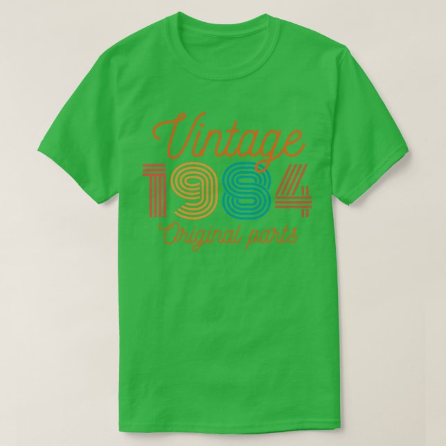 Vintage 1984 20 T-Shirt (Design Front)